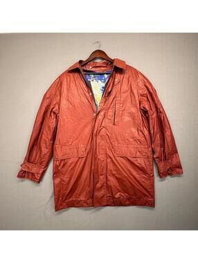 Robert Graham Field Jacket Men's Size XL Red Removeable Lining